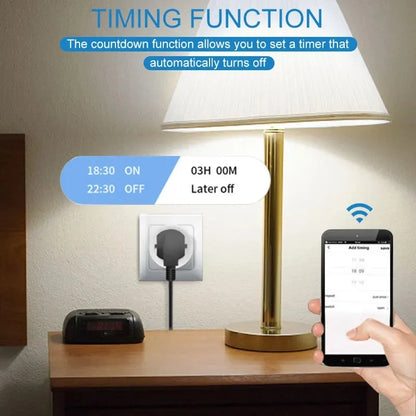 Smart Plug Pro: Control Your Home from Anywhere EU 20A